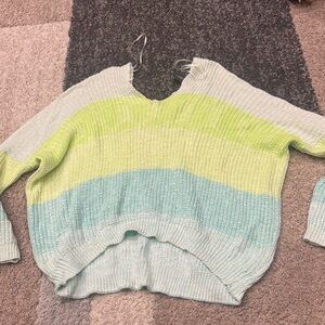 Cute Striped Women's Sweater